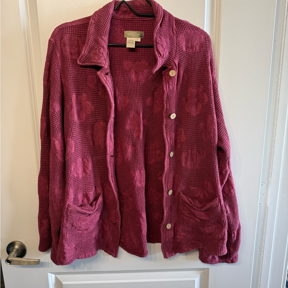 Vintage Women's maroon jacket!